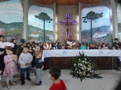 CelebraÃ§Ã£o das CrianÃ§as no SantuÃ¡rio de Laranjeiras do Sul (12/10) 
